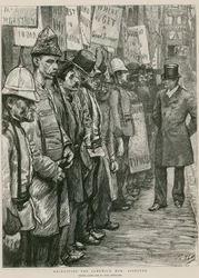 Rekrutierung der Sandwich-Männer: Angenommen