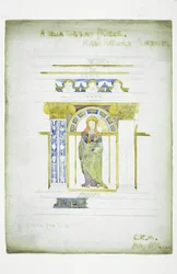 Ein Della Robbian Fries, Museo Nationale, Florenz, 1891