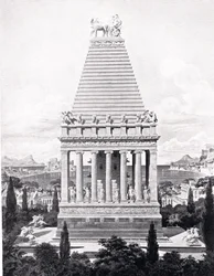 Das ursprüngliche Mausoleum, Illustration aus 