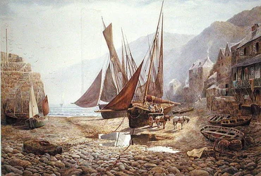Der Hafenpool, Clovelly