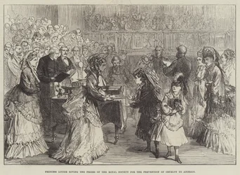 Prinzessin Louise überreicht die Preise der Royal Society for the Prevention of Cruelty to Animals