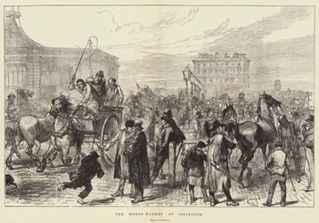 Der Pferdemarkt in Islington