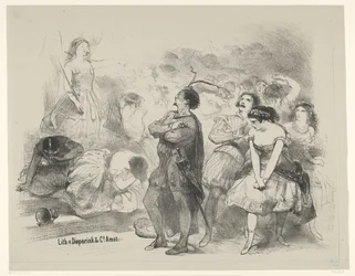 Szene aus dem Ballett Astaroth