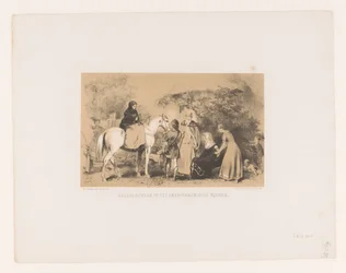 Frau zu Pferd (Nederlanders in het Saxo-Frankische tijdvak)
