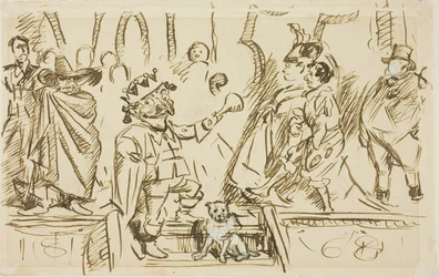 Studie für Titelseite, aus Punch, Band 55