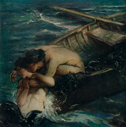 Die Meerjungfrau, ca. 1909
