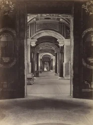 Vatikanische Bibliothek, um 1860