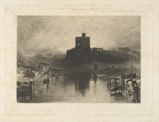 Norham Castle, am Fluss Tweed