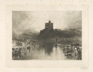 Norham Castle, am Fluss Tweed