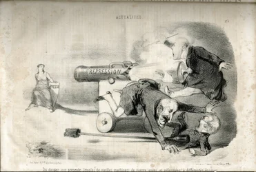 Illustration von Charles Vernier in Le Charivari