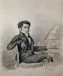 Porträt des Komponisten Alexei N. Verstovsky (1799-1862)