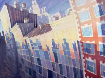 Sonnenuntergang, Waverly Place, New York City, 1995