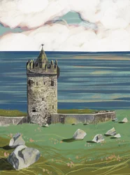 Burg am Meer