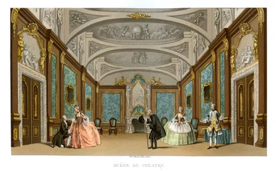 Szene aus einem Stück, 1885