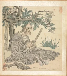 Ein Lohan (nach Kuan-hsiu)
