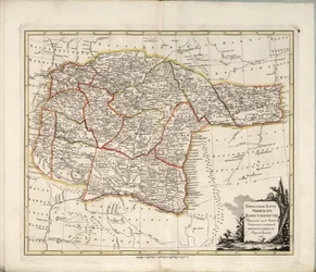 Generalkarte des Gouvernements Ufa, 1791