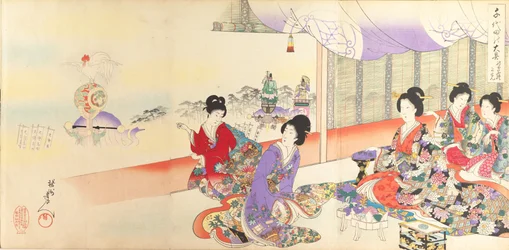 Chiyoda-Schloss-Album der Frauen, 1895