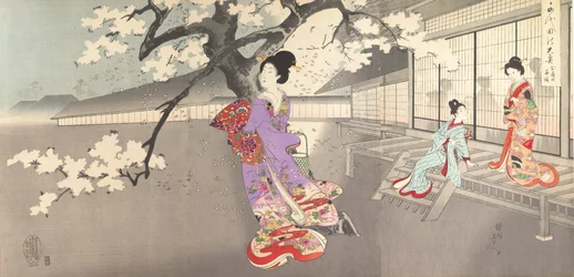 Chiyoda-Schloss Album der Frauen, 1895