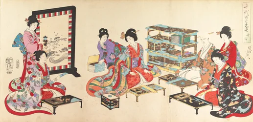 Chiyoda-Schloss Album der Frauen, 1895