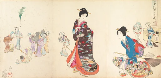 Chiyoda-Schloss-Album der Frauen, 1895