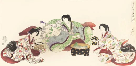 Chiyoda-Schloss-Album der Frauen, 1895