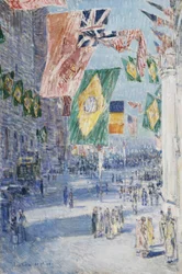 Allee der Alliierten: Brasilien, Belgien