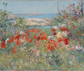Celia Thaxters Garten, Isles of Shoals, Maine