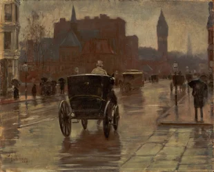 Columbus Avenue, Regentag