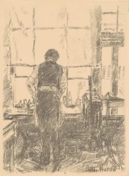 Porträt von Joseph Pennell