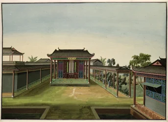 Gartenszene, ca. 1820-40