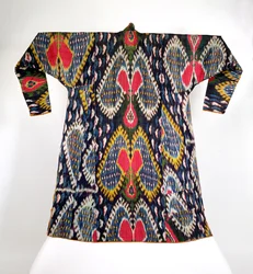 Männerrobe, aus West-Sinkiang, Yarkand oder Kaschgar, vor 1839