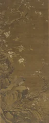 Fasane und schneebedeckte Pflaumenblüten, Ming- oder Qing-Dynastie, 15.-18. Jahrhundert