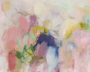 Abstrakte Komposition, Organische Formen Serie, 2019