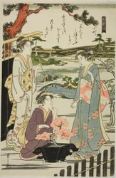Komachi, aus der Serie "Sechs unsterbliche Dichter (Rokkasen)"