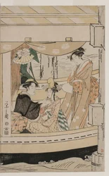 Party auf dem Vergnügungsboot Kawaichimaru