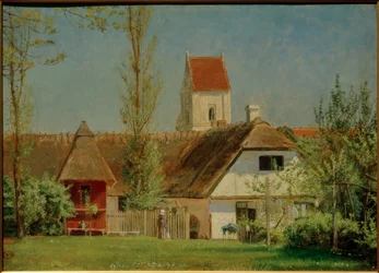 Ein Pfarrhof. Hellestedt