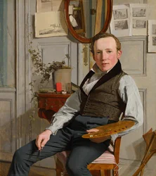 Porträt von Frederik Sødring