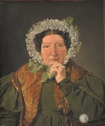 Porträt der Mutter des Künstlers, Cecilia Margrethe Købke, geb. Petersen