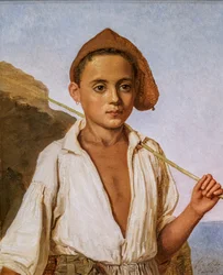Ein Fischerjunge aus Capri