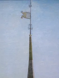Einer der kleinen Türme auf Schloss Frederiksborg