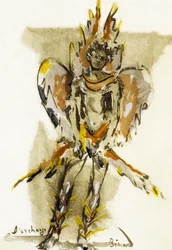 Illustration aus "Amphitryon 38" von Jean Giraudoux