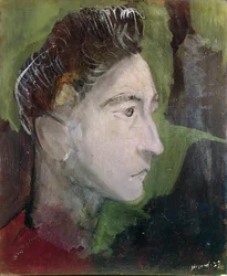Porträt von Jean Cocteau (1889-1963) 1927