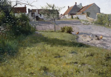 Ein Bauernhof in Gretz