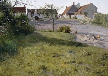 Ein Bauernhof in Gretz