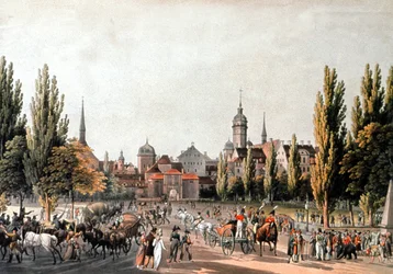 Leipziger Messe, ca. 1810-20