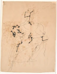 Stehende Frauenfigur