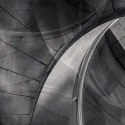 Moderne architektonische Kurven