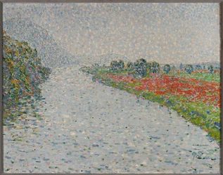 Flusslandschaft (die Ruhr bei Hohensyburg)