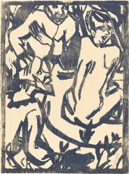 Susanna und die Ältesten, 1916-1917