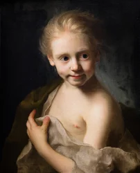 Kleines blondes Mädchen